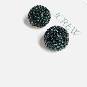 J Crew Crystal ball earrings